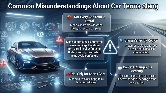 Common Misunderstandings About Car Terms Slang