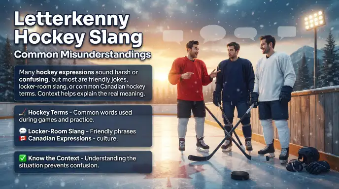 Common Misunderstandings About Letterkenny Hockey Slang