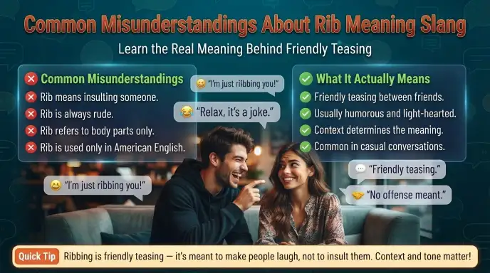 Common Misunderstandings About Rib Meaning Slang