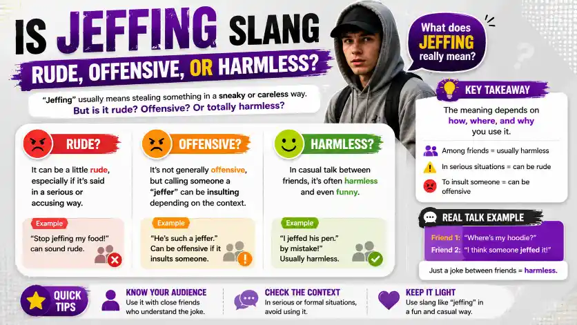 Is Jeffing Slang Rude, Offensive, or Harmless?