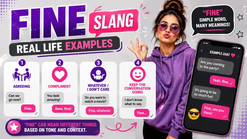 Real Life Examples of Fine Slang