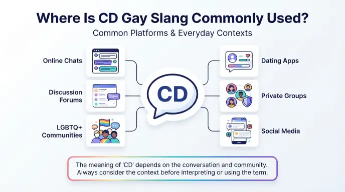 Where Is CD Gay Slang Commonly Used?