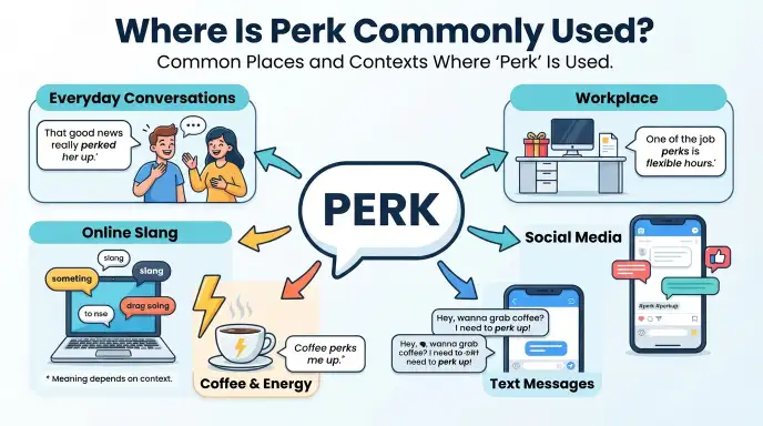Where Is Perk Commonly Used?