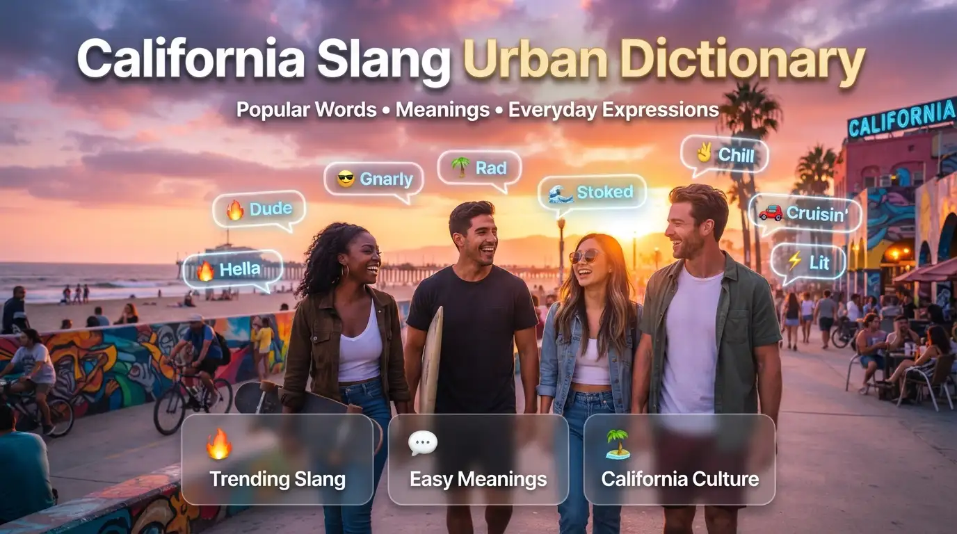 California Slang Urban Dictionary