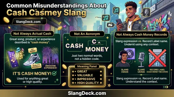 Common Misunderstandings About Cash Money Slang 