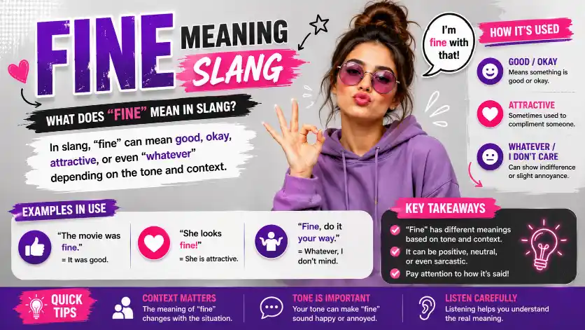 Fine Meaning Slang