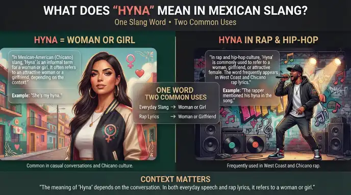 Hyna Mexican Slang