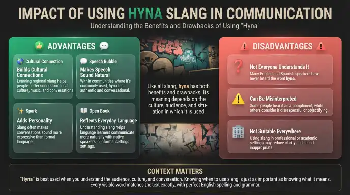 Impact of Using Hyna Slang in Communication