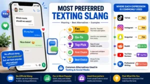 Most Preferred in Texting Slang