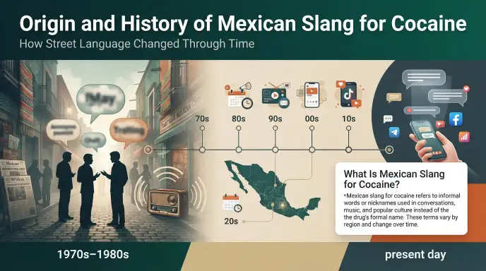Origin and History of Mexican Slang for Cocaine