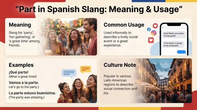 Party in Spanish Slang