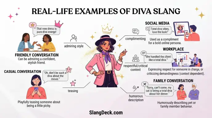 Real Life Examples of Diva Slang