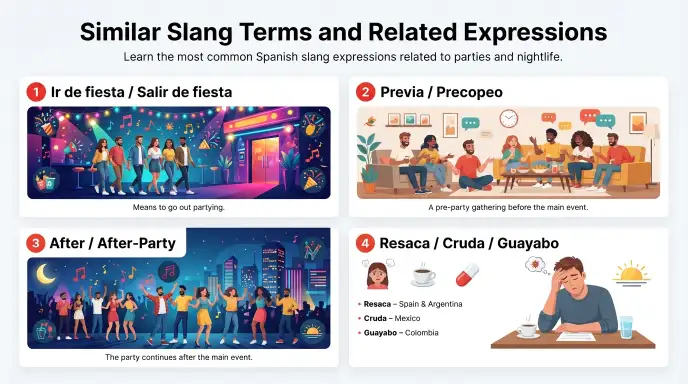 Similar Slang Terms and Related Expressions
