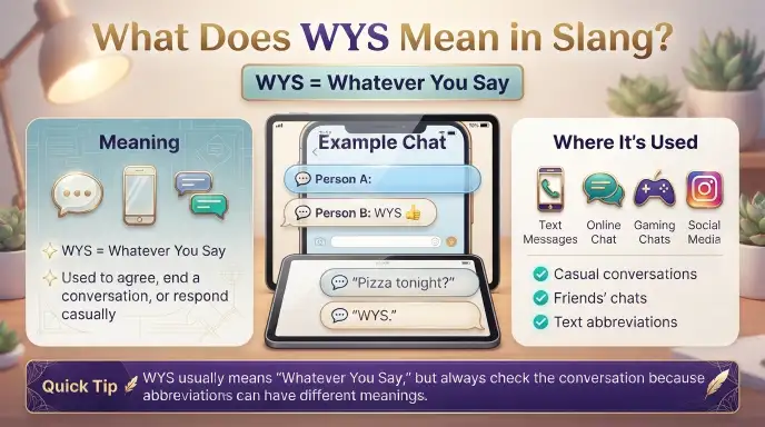 What Does WYS Mean in Slang