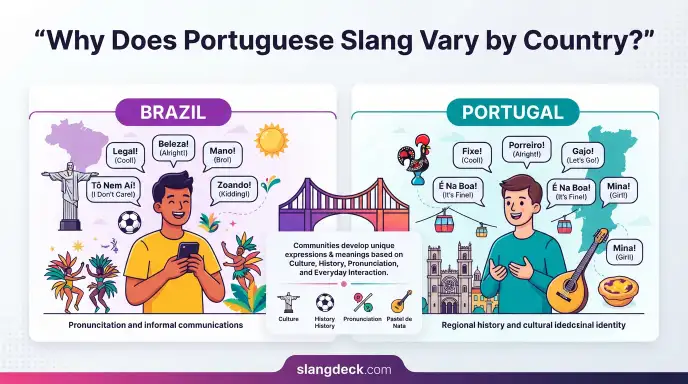 Why Does Portuguese Slang Vary by Country?