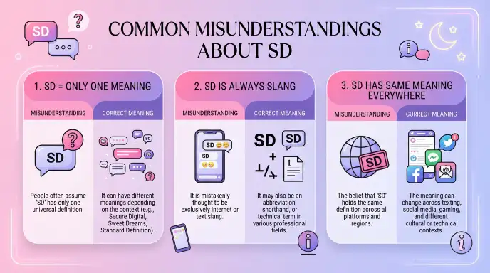 Common Misunderstandings About SD