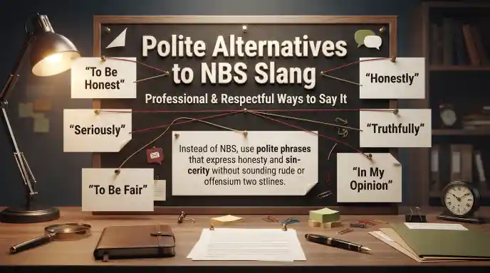 Polite Alternatives to NBS Slang
