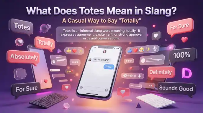 What Does Totes Mean in Slang?