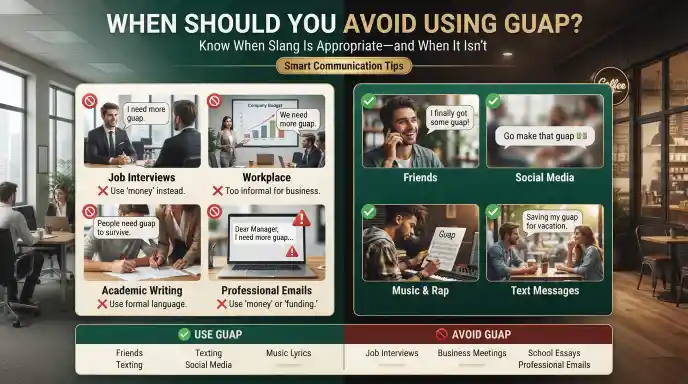 When Should You Avoid Using Guap?