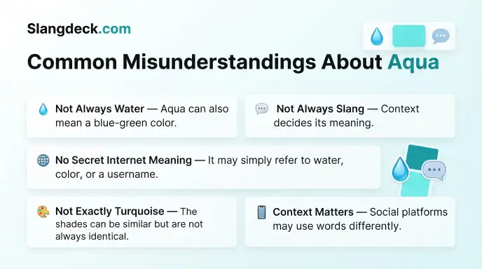 Common Misunderstandings About Aqua