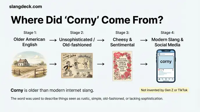 Where Did the Slang Word Corny Come From?