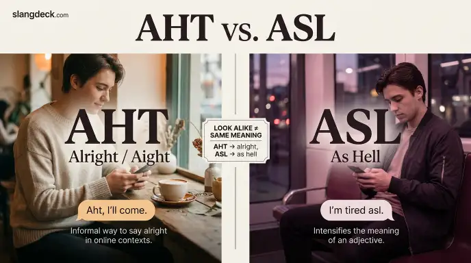 AHT vs. ASL