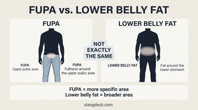 FUPA vs. Lower Belly Fat