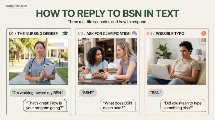 How to Reply to BSN in Text