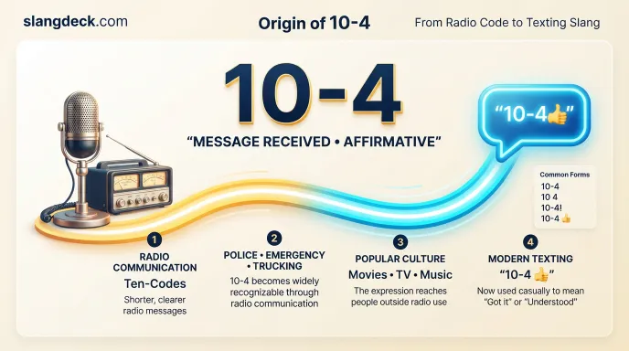 Origin of 10-4