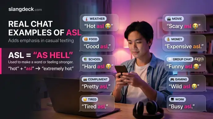Real Chat Examples of ASL
