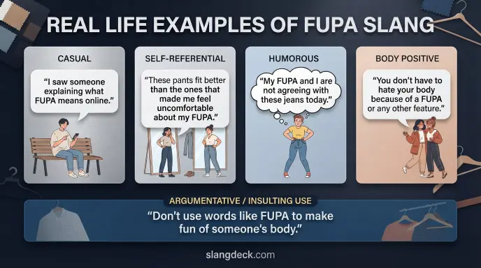 Real Life Examples of FUPA Slang