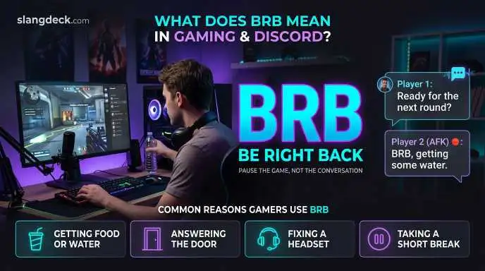 What Does BRB Mean in Gaming and Discord?