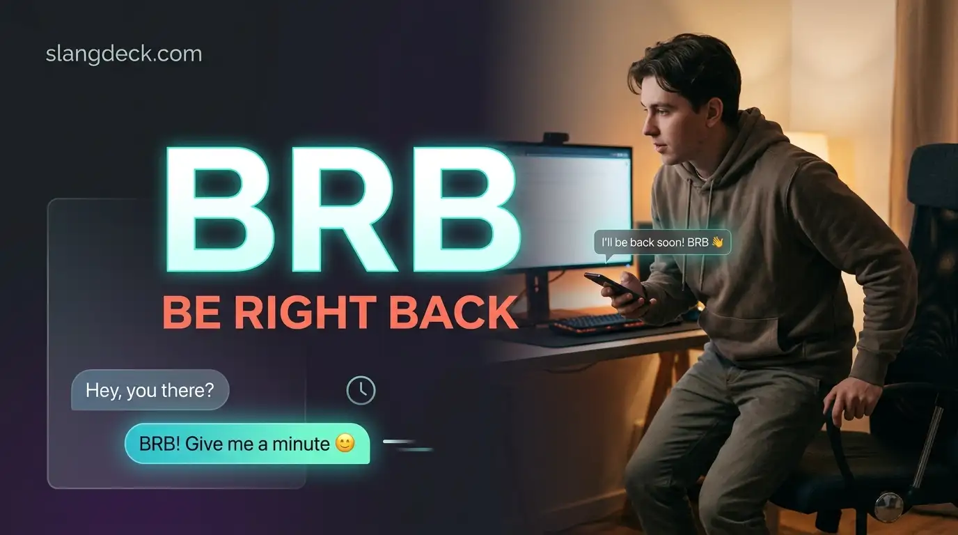 What does brb mean in text