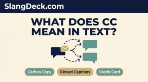 What Does CC Mean in Text?