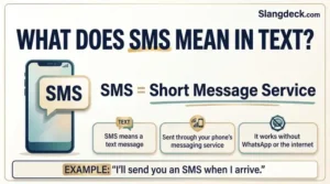 What Does SMS Mean in Text