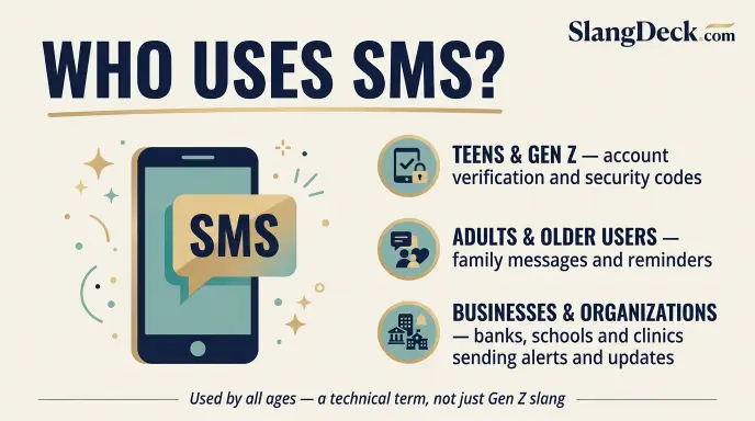 Who uses sms?